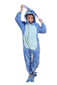 Grenouillère/pyjama Polaire Lilo & Stitch - Fuschia - Pour Fille - Neuf Avec étiquettes